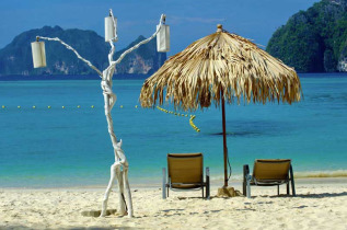 Thailande - Koh Phi Phi - Arayaburi Resort - Plage de Laem Hin