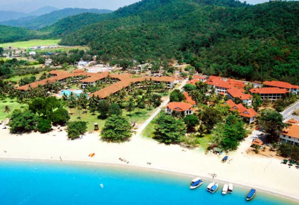 Malaisie - Langkawi - Holiday Villa Beach Resort & Spa - Vue aérienne de l'hôtel