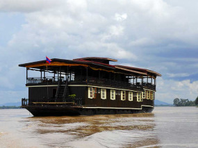 Laos - Descente du Mékong en croisière à bord du Vat Phou - Le bateau Vat Phou